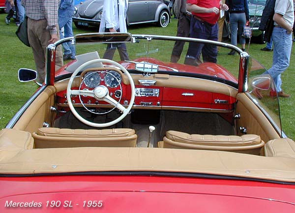 1955 Mercedes 190 SL Unfortunately a lot of 190 SL cars on the classic car 