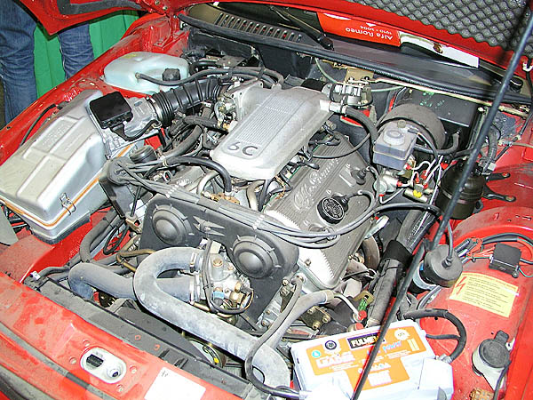Mechanically the SZ was based on Alfa Romeo's 75 America production model
