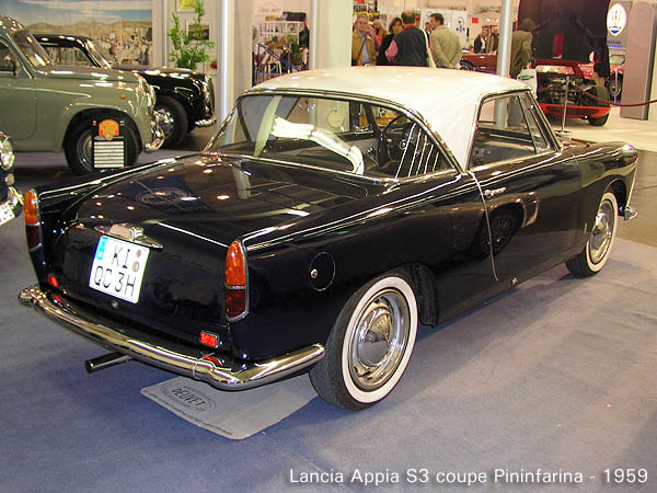 The second series Appia coupe was immediately replaced by a third series 