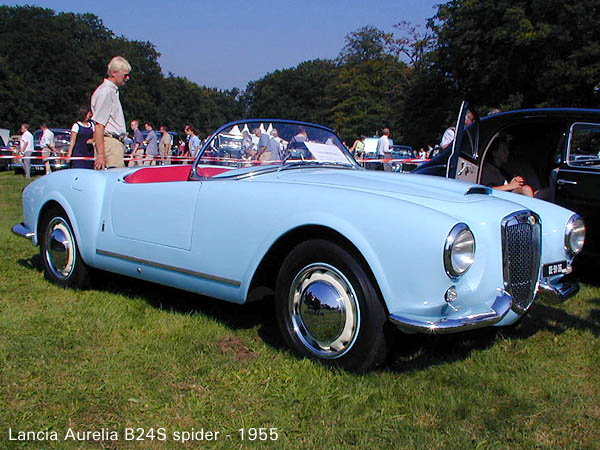 It was named the Aurelia B24 spider The body was designed and manufactured 