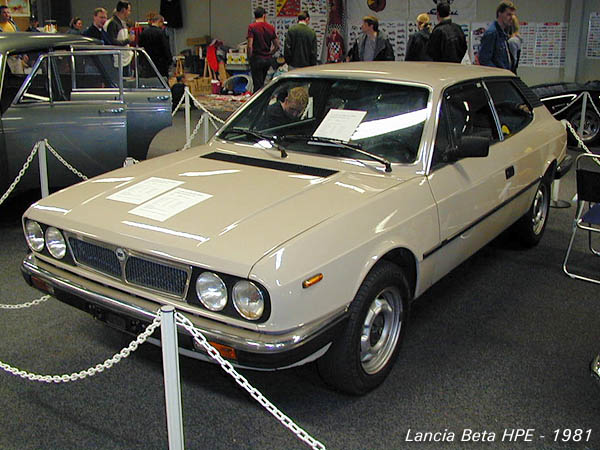 1975 Lancia Beta Hpe. the Lancia Beta HPE (High