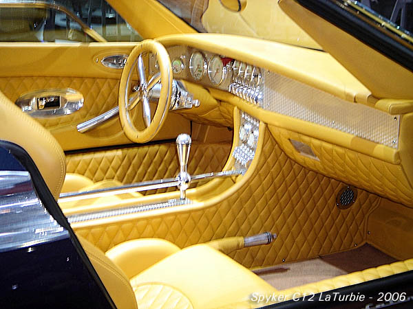 2006 Spyker C12 LaTurbie - interior
