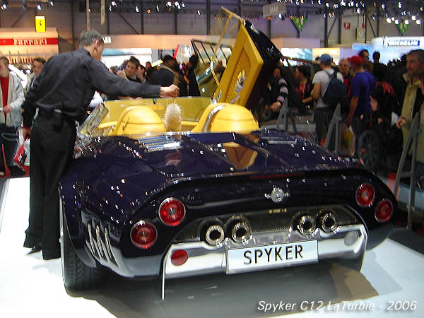 2006 Spyker C12 LaTurbie - rear view