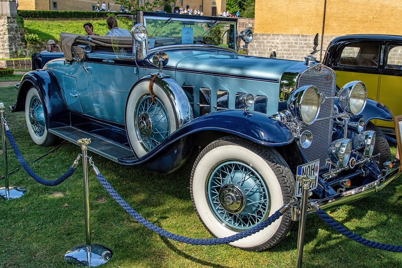 LaSalle Series 345 A V8 convertible coupe by Fisher 1931 fr3q.jpg