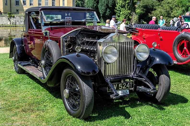 Rolls Royce Phantom I Regent convertible coupe by Brewster 1928 fr3q.jpg