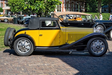 Bugatti T55 cabriolet by Van Vooren 1932 side